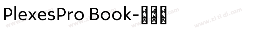 PlexesPro Book字体转换